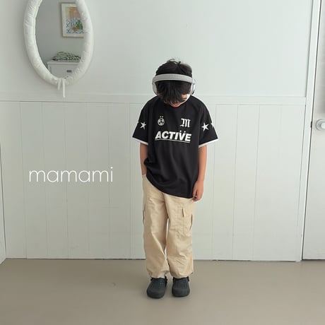 mamami/58. active star T-shirt JS-JL
