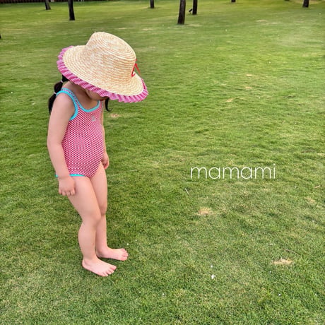 mamami/8. candy check swimsuit ADULT