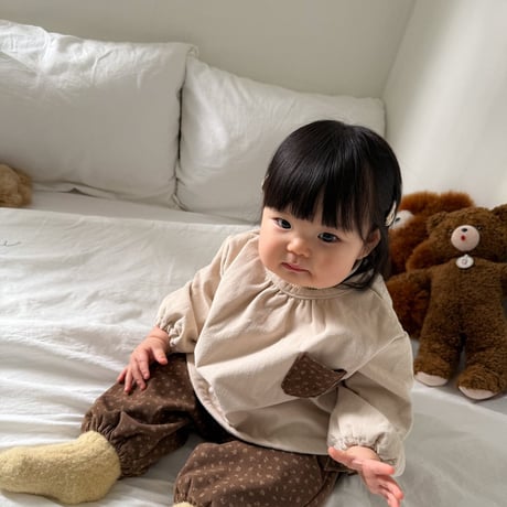 onu/38. gimo corduroy blouse BABY(12M)-XL(6-7Y)