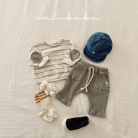valubebe/84. all day pangpang T-shirt 6M-S