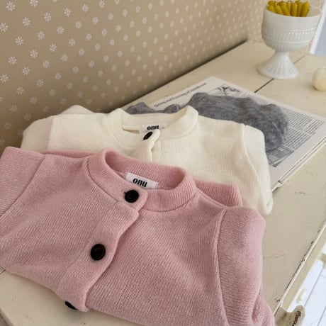 onu/16. cotton candy cardigan BABY(12M)-XL(6-7Y)