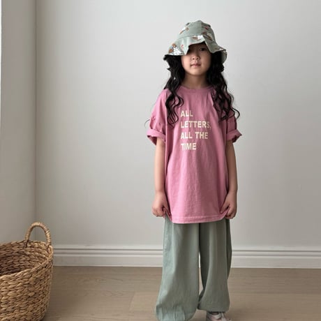 bonbonbutik/1. letter T-shirt XS-XL