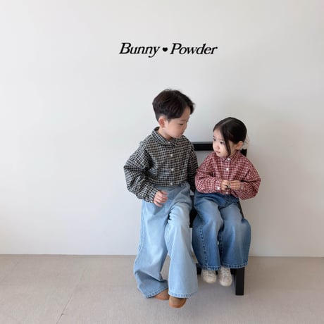 bunnypowder/28. check shirt S-XL