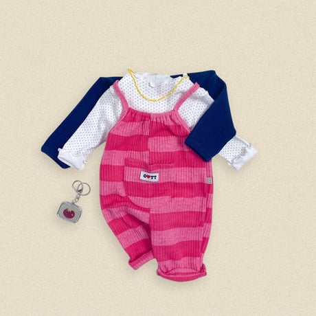 oottbebe/32. pipi overalls XS(0-1Y)-XL(4-5Y)