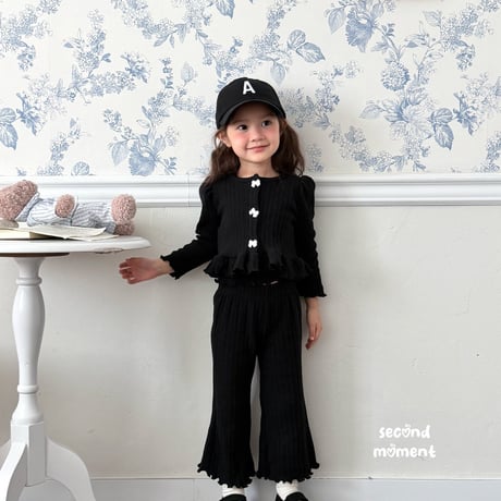secondmoment/48. wedding fril cardigan XS-XL