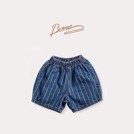 boneoune/55. denim half pants JS-JL