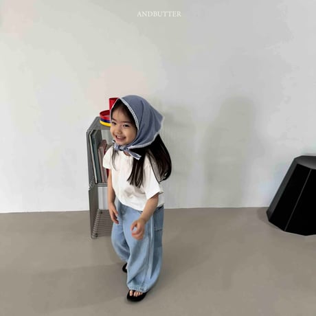 andbutter/55. Button Denim Pants S-XL