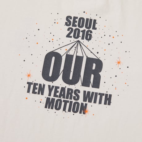 our/19. our motion T-shirt S-XL