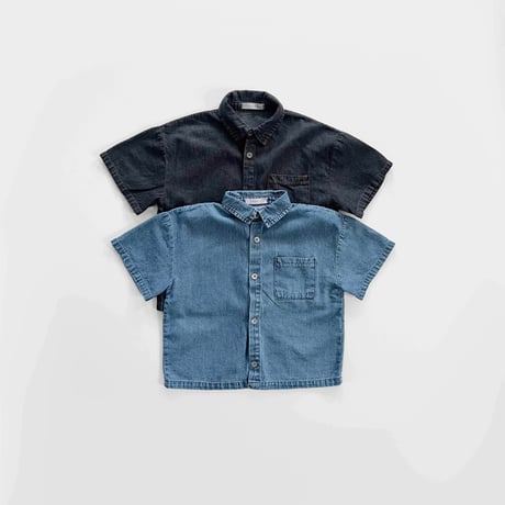 fromi/94. over denim shirt JS-JL