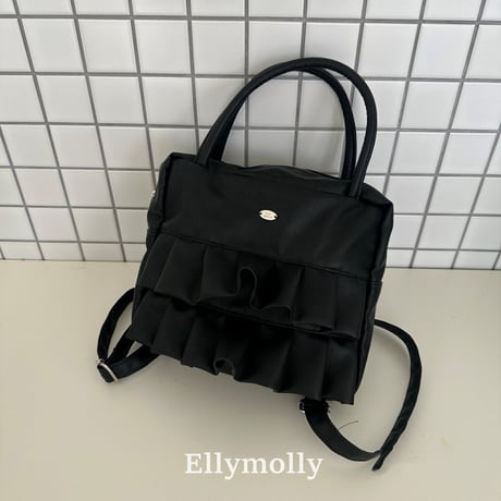 ellymolly/3. square fril bag FREE