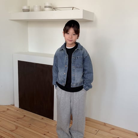 fromi/20. pin tuck wide jogger pants JS-JL