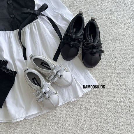 namoo/8. Koya Ribbon-Band Sneakers 140-210