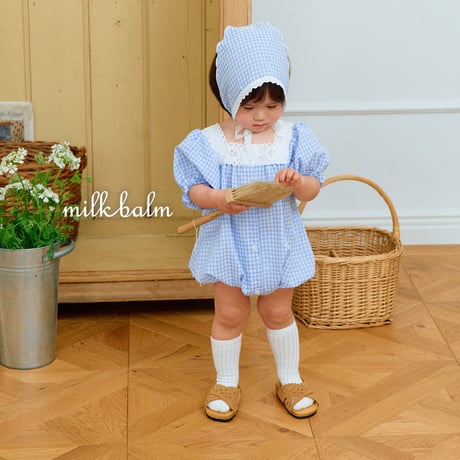 milkbalm/12. ivy check suit XS(-6M)-M(12M-18M)