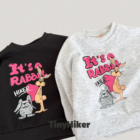 tinyhiker/12. rabbit man-to-man XS-XL