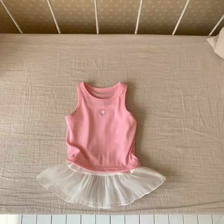 yellowfactory/24. Heart Zoom Sleeveless XS-XL