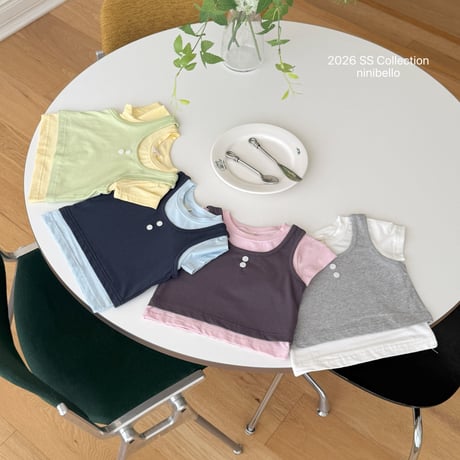 ninibello/7. daily rayerd sleeveless XS-XL