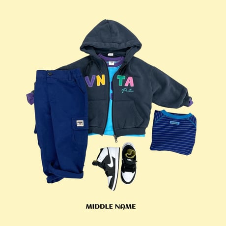 middlename/45. plli hood zipup S-XL