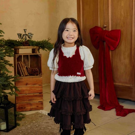 urbanrabbit/15. Frill Tiered Long Skirt JS-JM