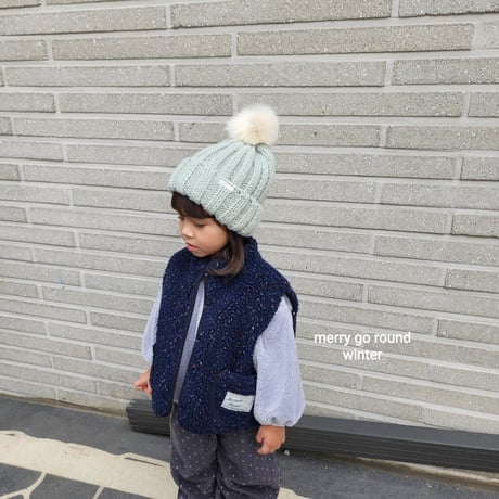 merrygoround/12. dumble both sides vest XS-2XL