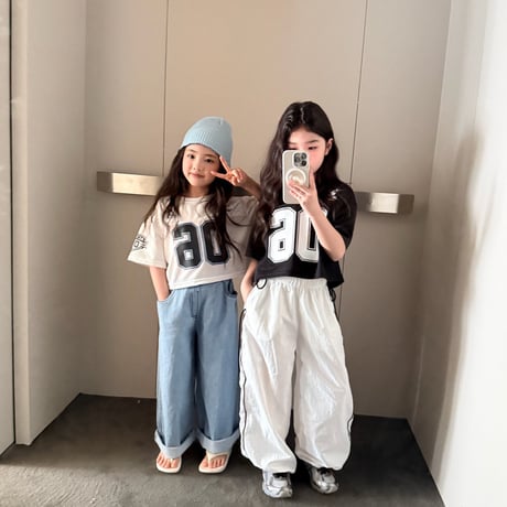 comma/167. linen wide denim P  140-150