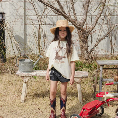 urbanrabbit/21. Pony Boxy Tee JS-JM