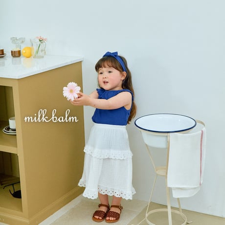milkbalm/23. pure punching skirt XS-XL
