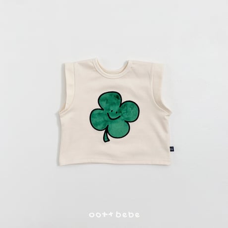 oottbebe/63. lucky friends vest XS(1-2Y)-XL(6-7Y)