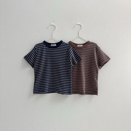 digreen/35. camel stripe tee S-2XL