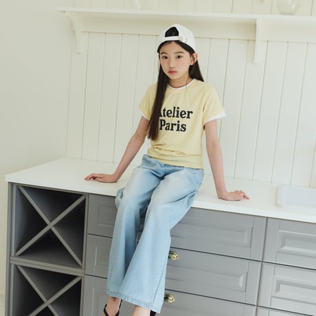 sm2/10. atlie two color T-shirt 9-17