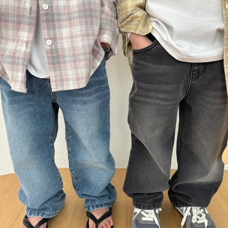 our/48. wide denim JS-JXL