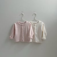 minirobe/6. Eyelet Cardigan  S-XL