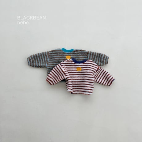 blackbean/3. bichon bebe man-to-man S-M