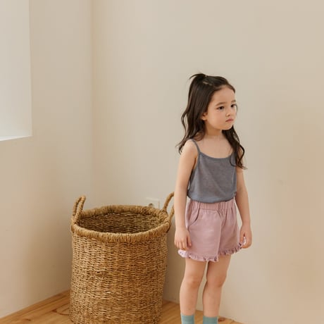 monatelier/5. summer fril shorts  S-2XL