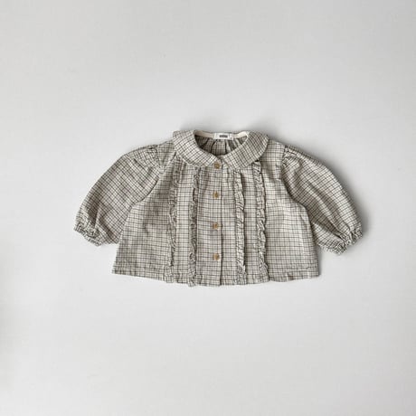 onu/34. peuty fril blouse BABY(12M)-XL(6-7Y)