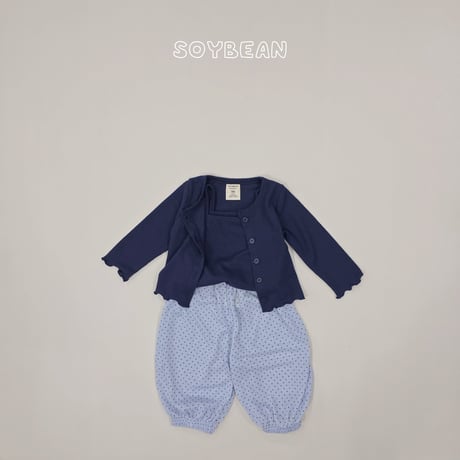 soybean/23. plan ) nanalri set cardigan XS-XL