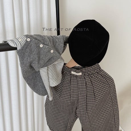 aosta/29. [Mocha Balloon Pants] S-2XL