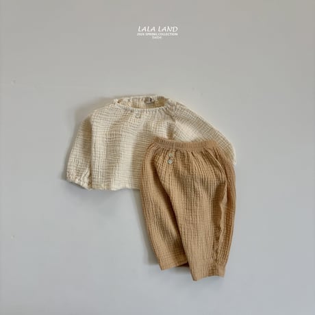 lalaland/60. bebe shirring blouse 12M-18M