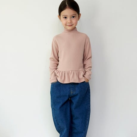 monatelier/23. brush half T-shirt S-2XL