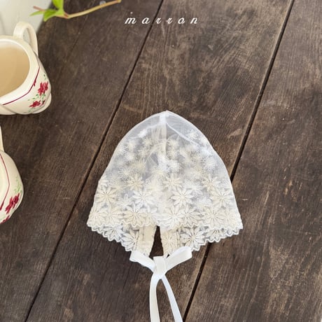 marron/52. lace bonnet FREE
