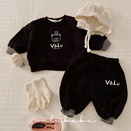 valubebe/10. bear point man-to-man 6M-S