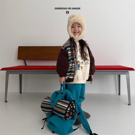 gou/99. mango zipup XS(2-3Y)-XL(6-7Y)