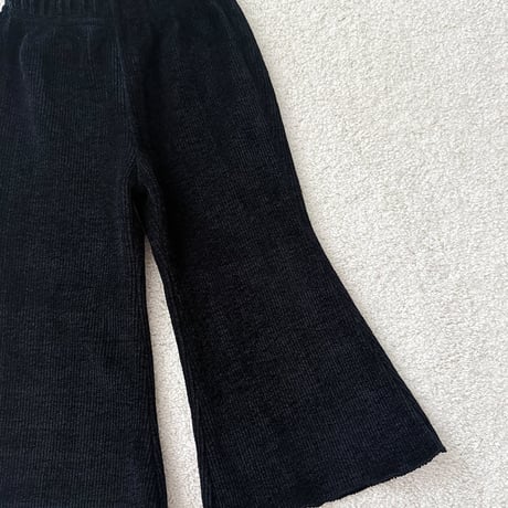 urbanrabbit/20. Choco Ribbed Bootcut Pants XS-XL