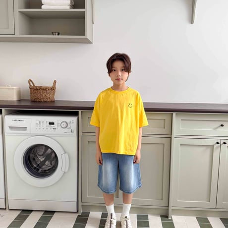 fromi/55. smile T-shirt S-XL