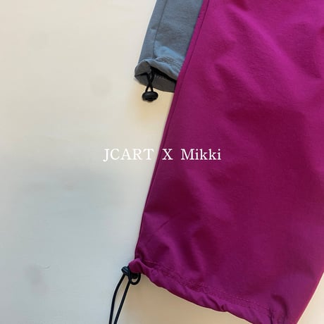 mikki/7. bullon slax two way pants S-XL