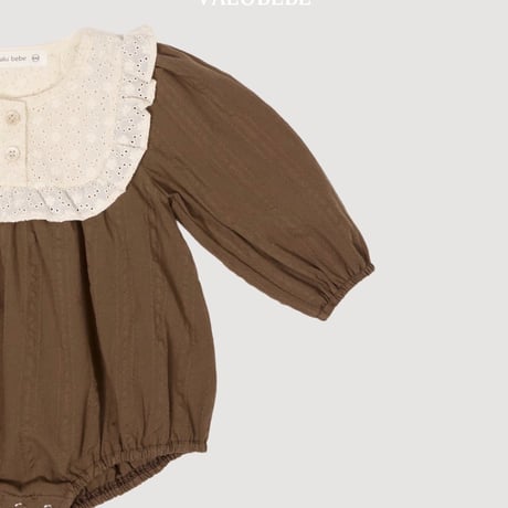 valubebe/63. brew fril romper 6M-18M