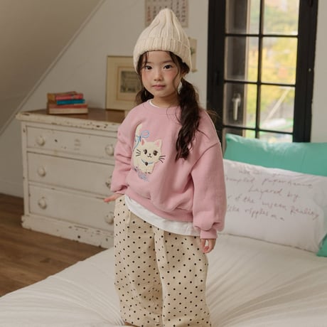 melikey/55. polka_dot corduroy P  XS-XL
