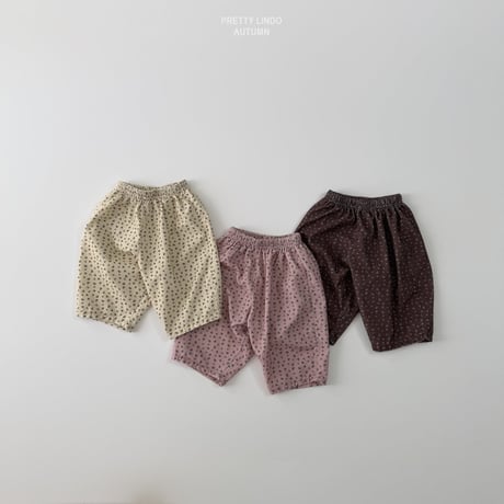 lindo/66. bao flower pants XS-XL