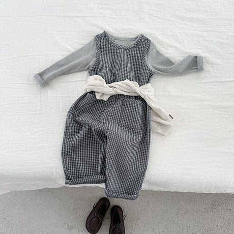 minirobe/13. Modern Check Overall   S-XL