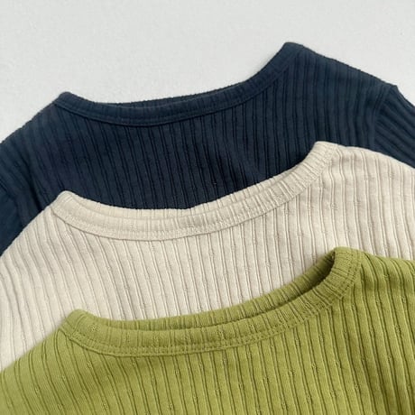 digreen/22. Bella Rib Tee? S-2XL