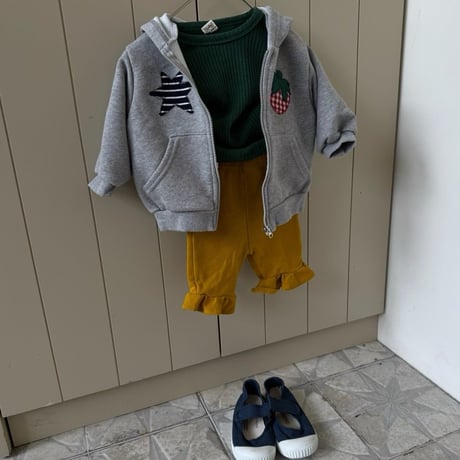 amore/64. strawberry star hood zipup 12M-18M